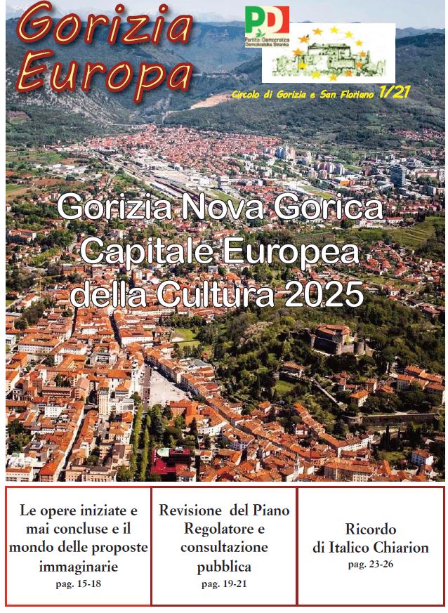 copertina del n.1/2021 di Gorizia Europa