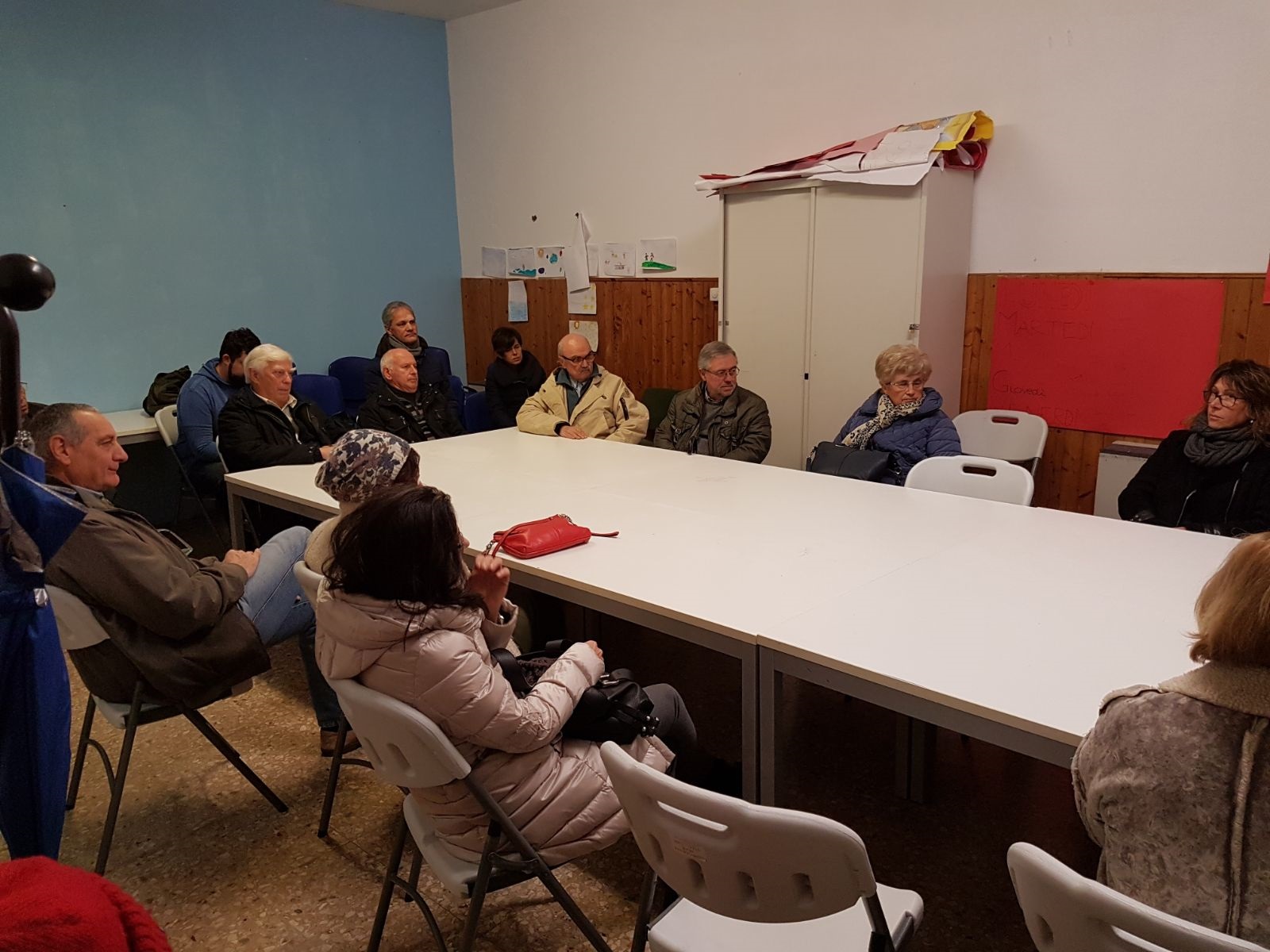 L’incontro di ieri con gli abitanti dei quartieri di San Rocco e Sant’anna